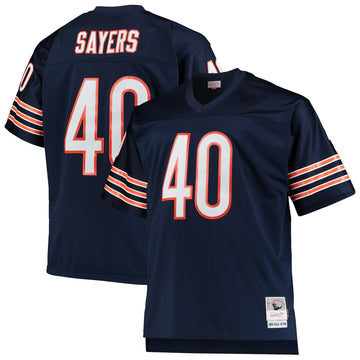 Gale Sayers Chicago Bears navy jersey