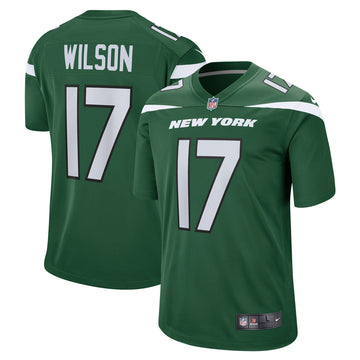 Garrett Wilson New York Jets green jersey