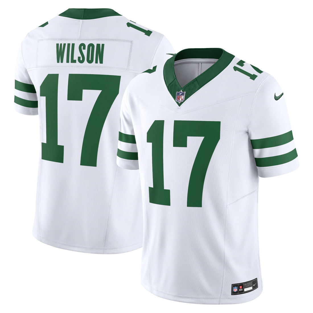 Garrett Wilson New York Jets white Vapor jersey