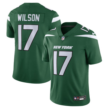 Garrett Wilson New York Jets green Vapor jersey