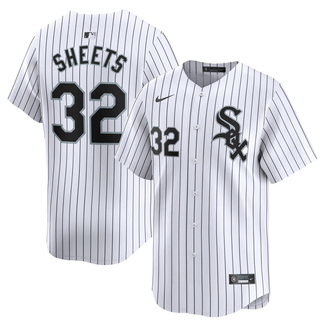 Gavin Sheets Chicago White Sox white Limited jersey