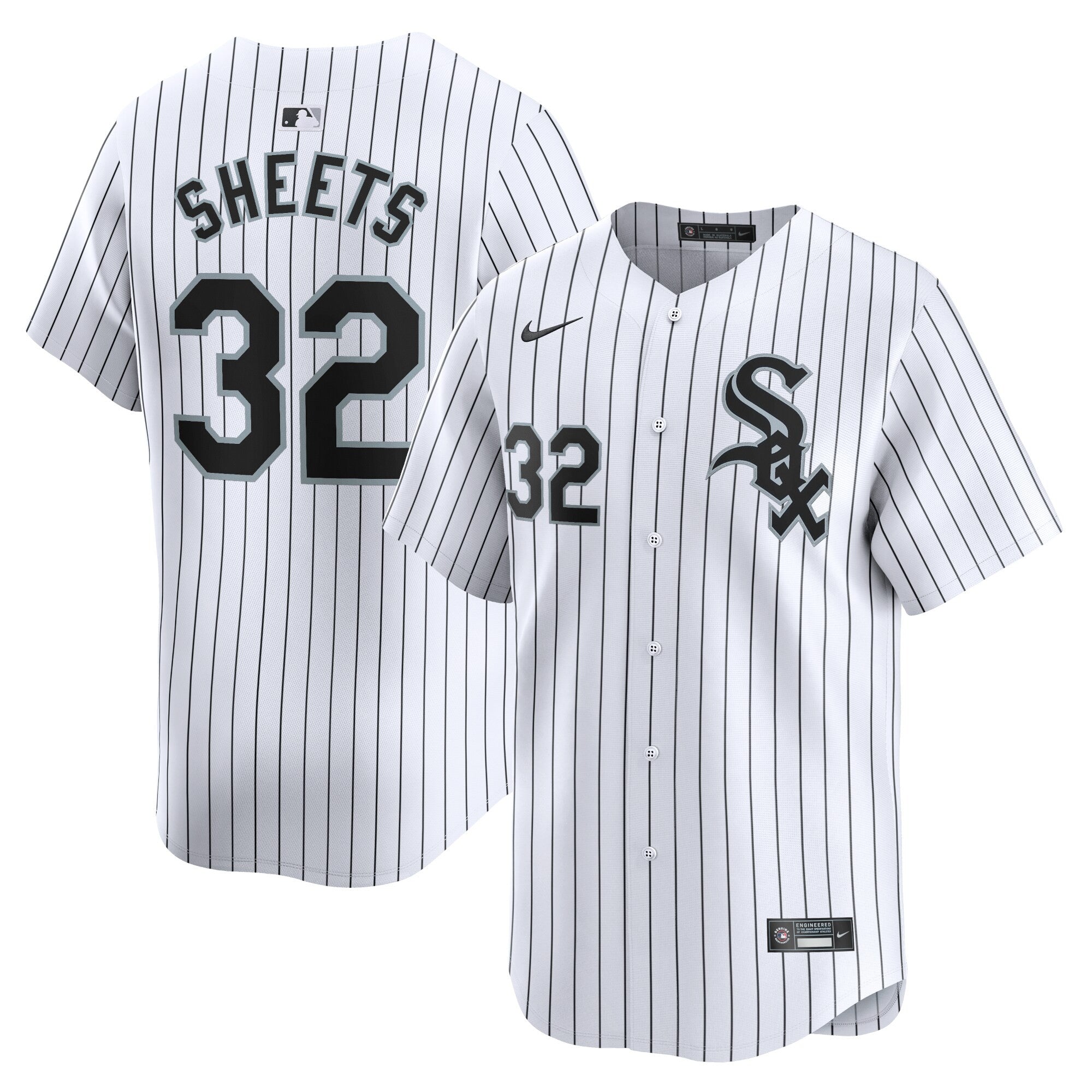 Gavin Sheets Chicago White Sox white Limited jersey