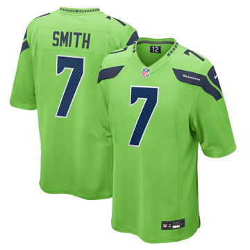 Geno Smith Seattle Seahawks neon jersey