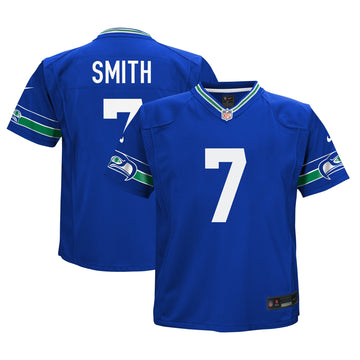 Geno Smith Preschool Seattle Seahawks royal jersey