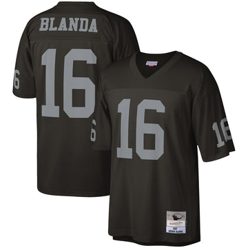 George Blanda Las Vegas Raiders black jersey