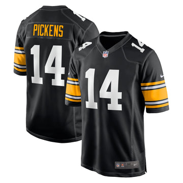 George Pickens Pittsburgh Steelers black Game jersey