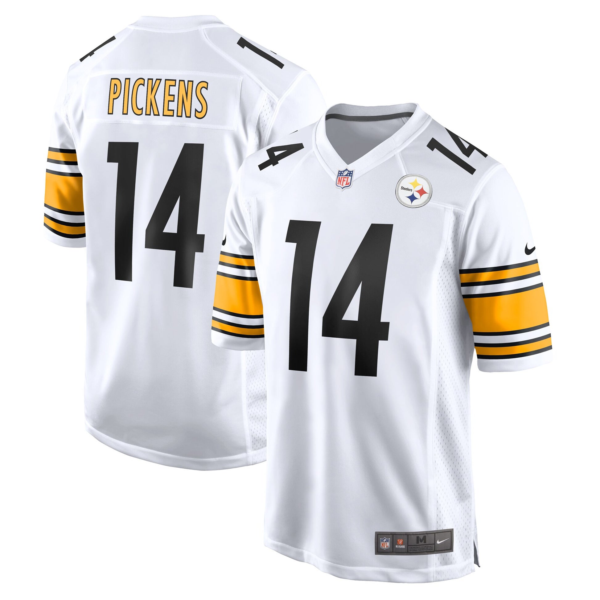 George Pickens Pittsburgh Steelers white Game jersey