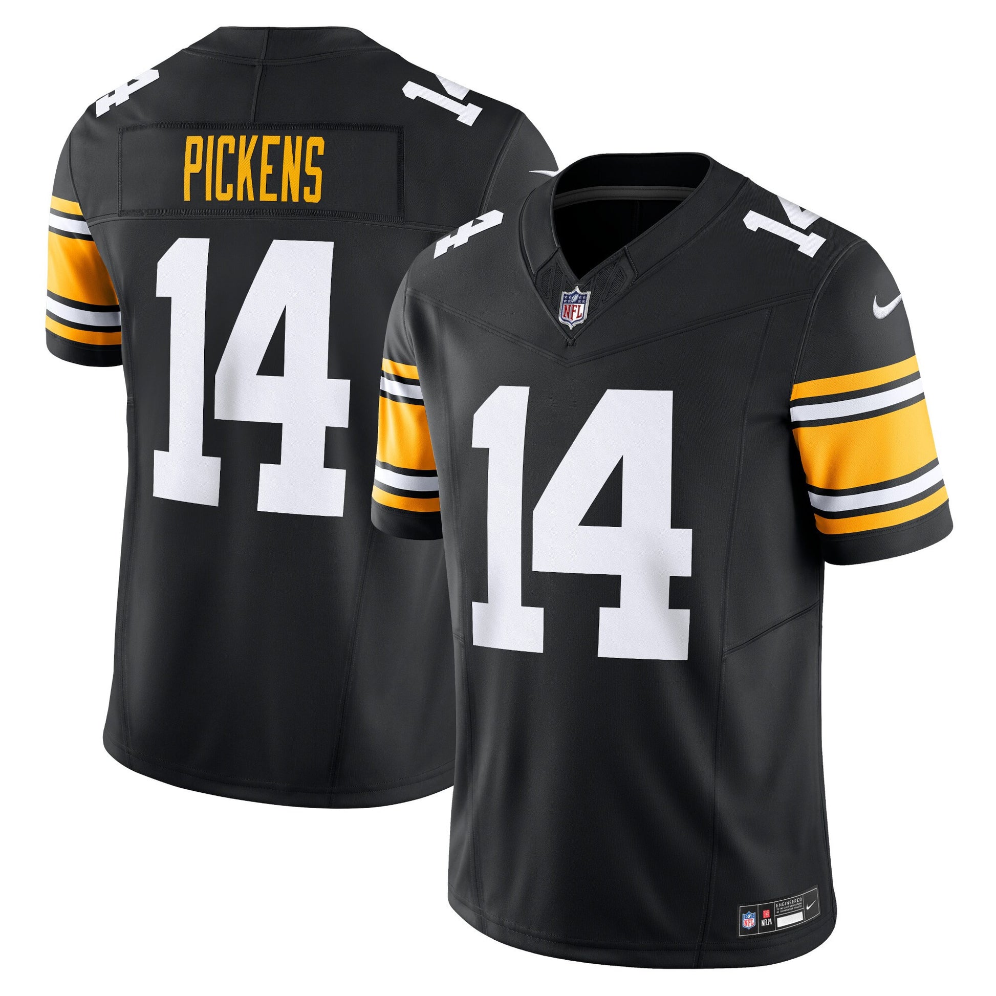 George Pickens Pittsburgh Steelers black Vapor jersey