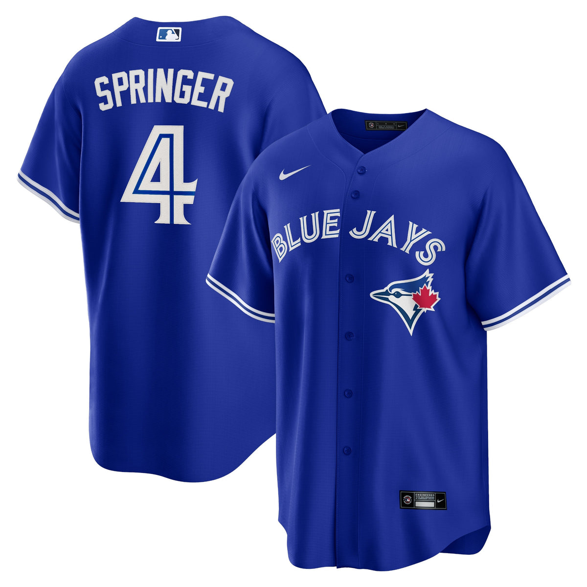 George Springer Toronto Blue Jays royal Alternate jersey