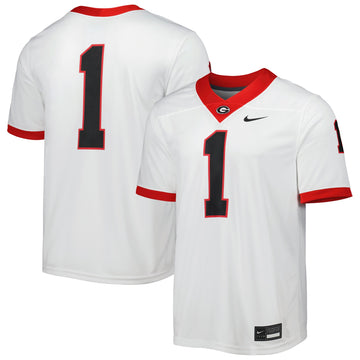 Georgia Bulldogs white Away jersey