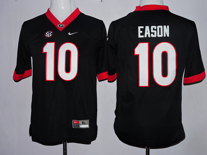 Jacob Eason Georgia Bulldogs black jersey