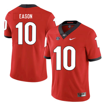 Jacob Eason Georgia Bulldogs red jersey