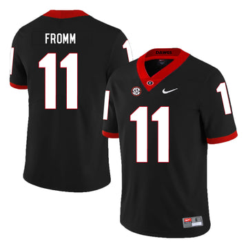 Jake Fromm Georgia Bulldogs black jersey
