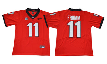 Jake Fromm Georgia Bulldogs red jersey