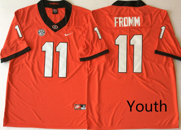 Jake Fromm Georgia Bulldogs red jersey