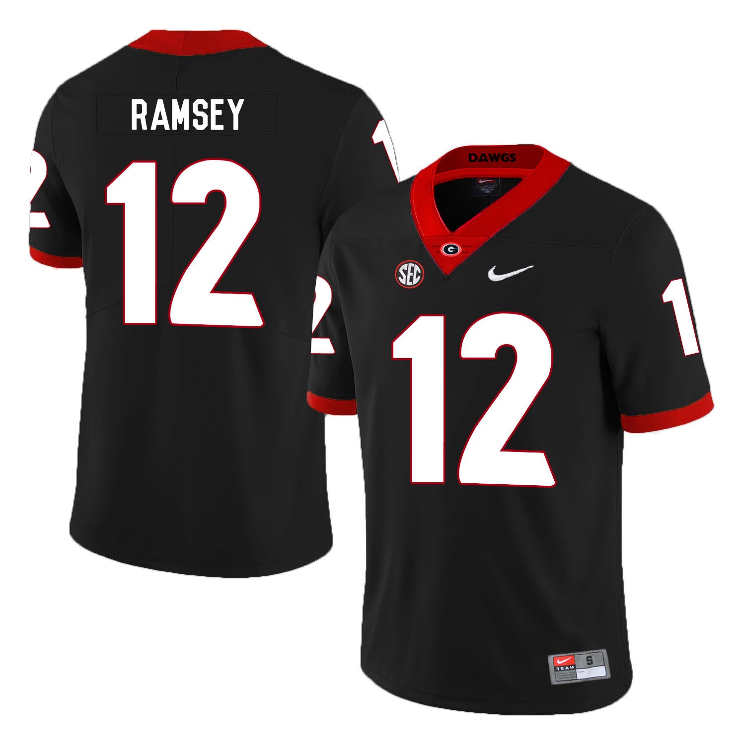 Brice Ramsey Georgia Bulldogs black jersey