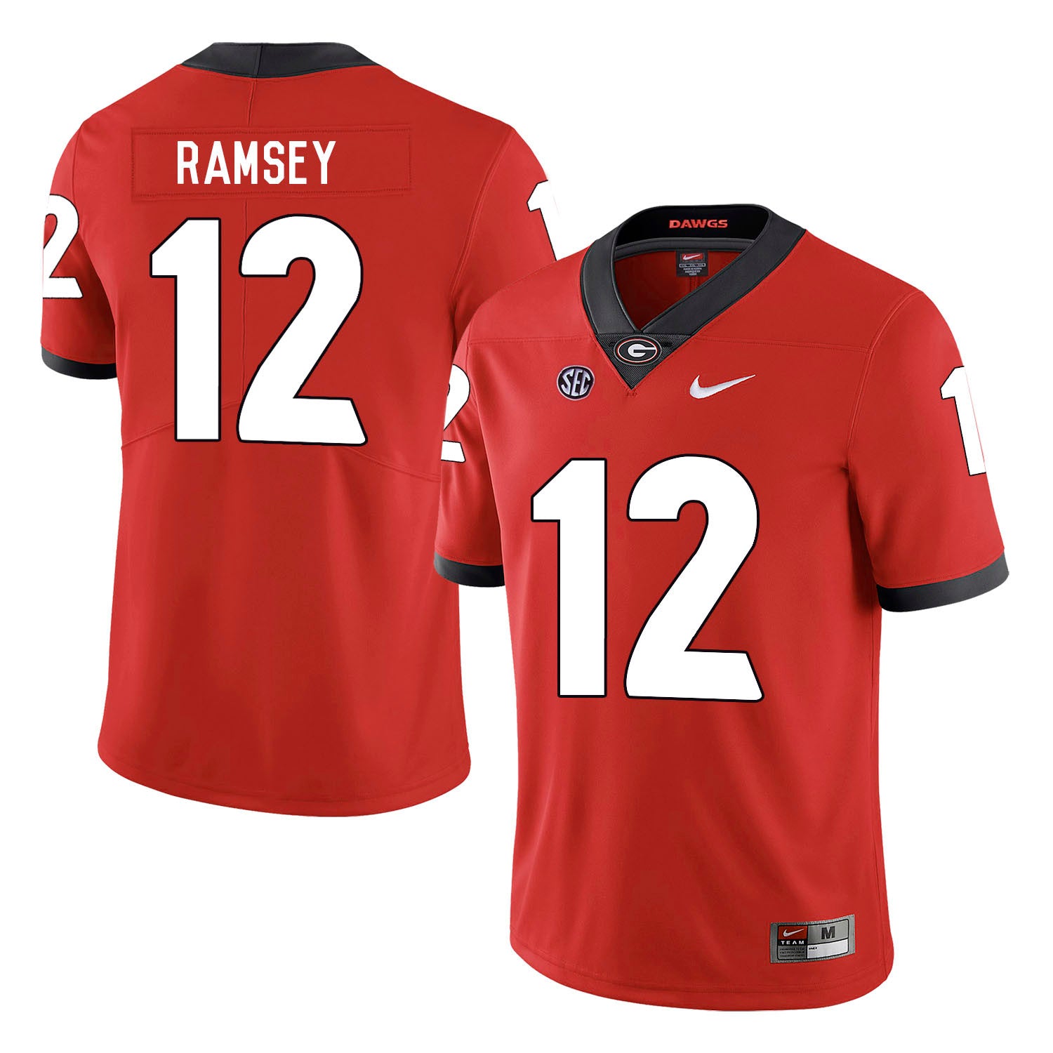 Brice Ramsey Georgia Bulldogs red jersey
