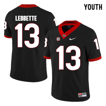 Jonathan Ledbetter Georgia Bulldogs black jersey