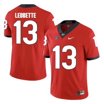 Jonathan Ledbetter Georgia Bulldogs red jersey