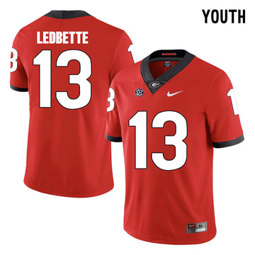 Jonathan Ledbetter Georgia Bulldogs red jersey