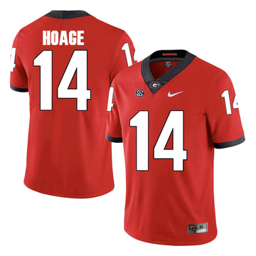 Terry Hoage Georgia Bulldogs red jersey
