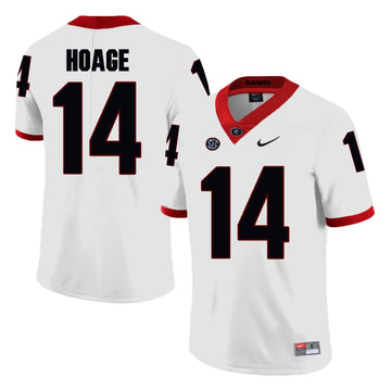 Terry Hoage Georgia Bulldogs white jersey