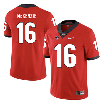 Isaiah McKenzie Georgia Bulldogs red jersey