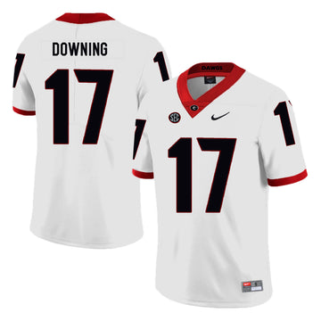 Matthew Downing Georgia Bulldogs white jersey
