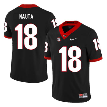 Isaac Nauta Georgia Bulldogs black jersey