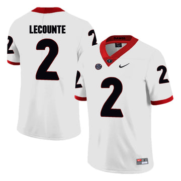 Richard LeCounte Georgia Bulldogs white jersey