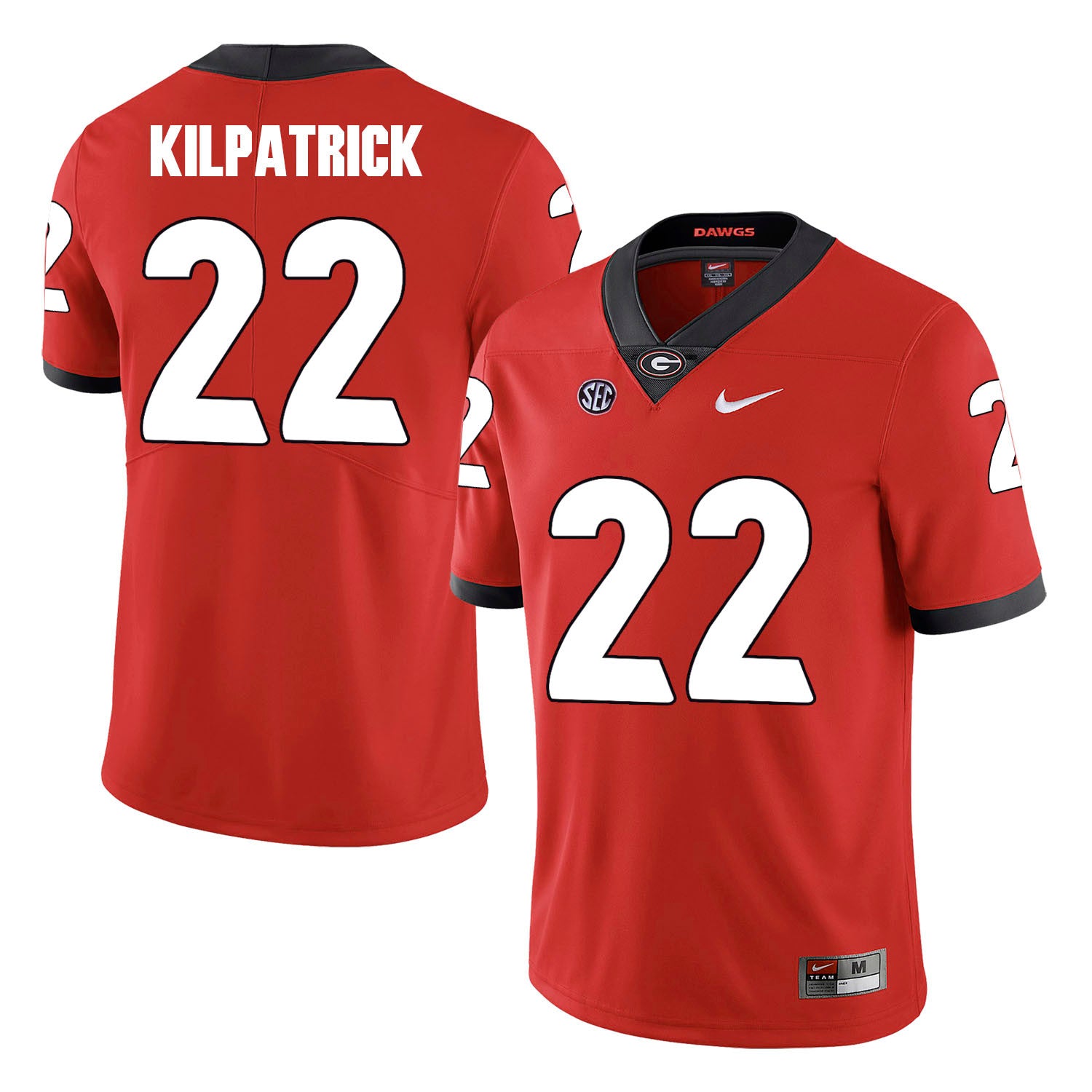Rhonda Kilpatrick Georgia Bulldogs red jersey