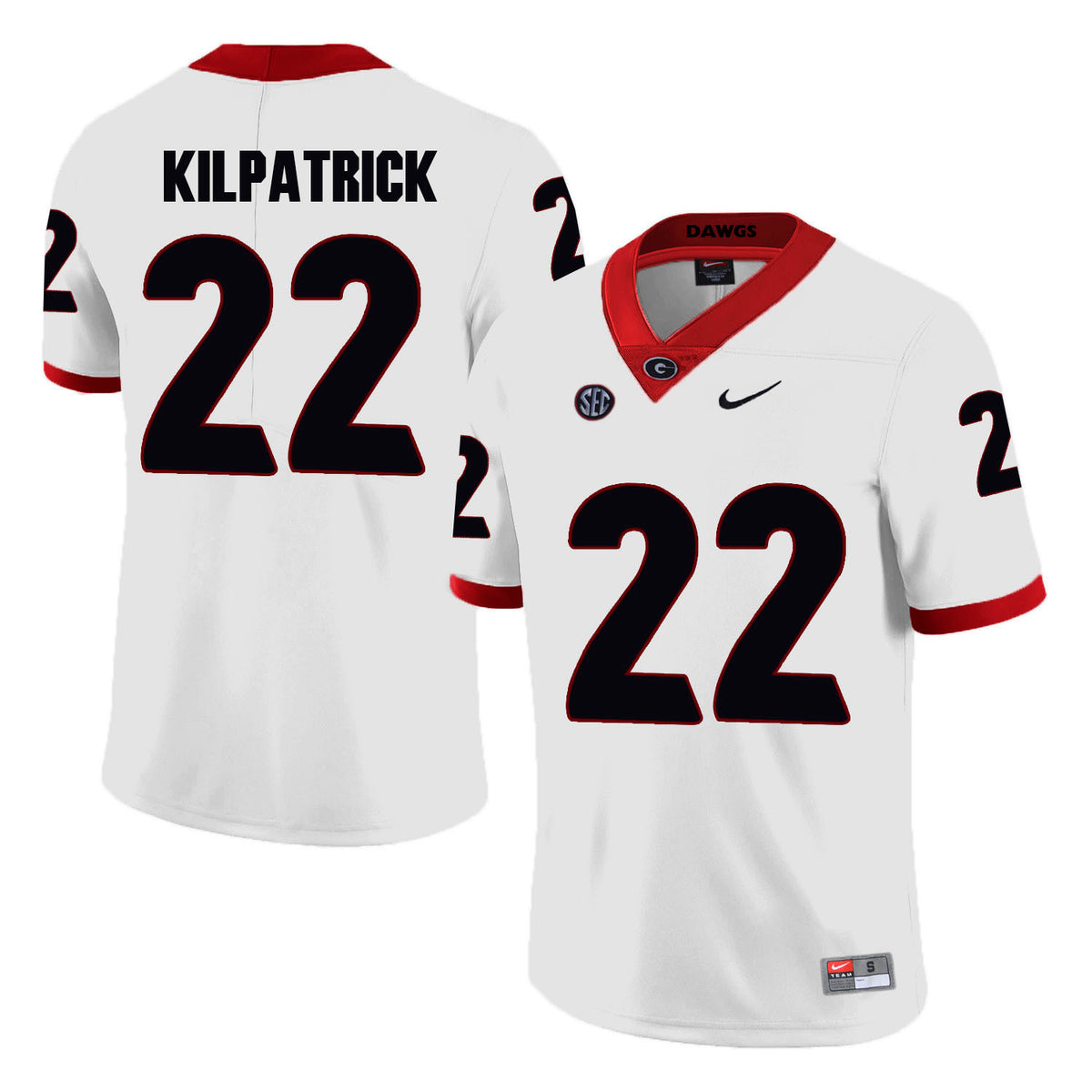 Rhonda Kilpatrick Georgia Bulldogs white jersey