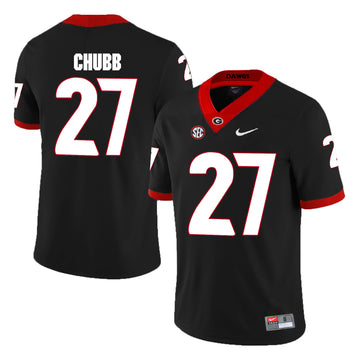 Chubb Georgia Bulldogs black jersey