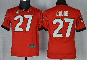 Chubb Georgia Bulldogs red jersey