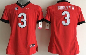 Gurley II Georgia Bulldogs red jersey