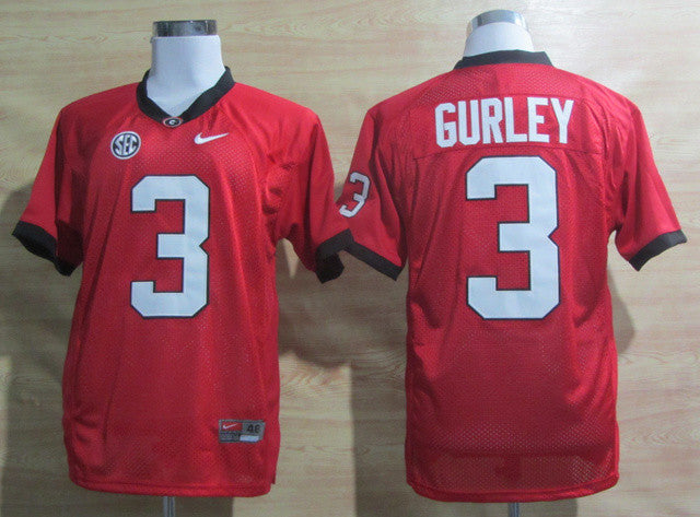 Gurley Georgia Bulldogs red jersey