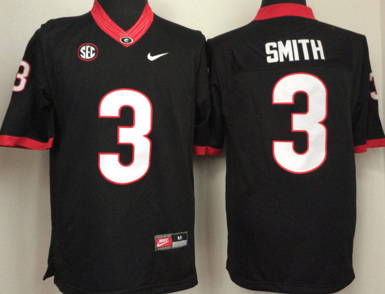 Roquan Smith Georgia Bulldogs black jersey