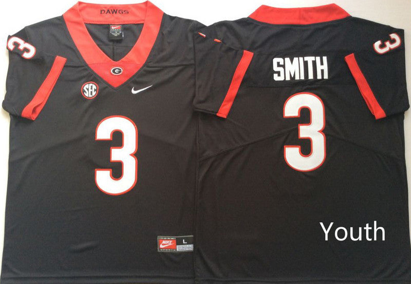 Roquan Smith Georgia Bulldogs black jersey