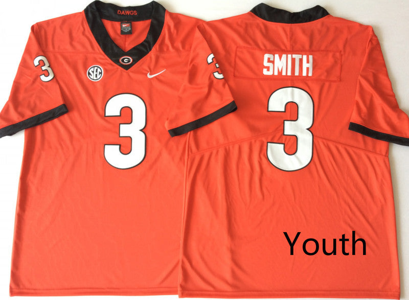 Roquan Smith Georgia Bulldogs red jersey