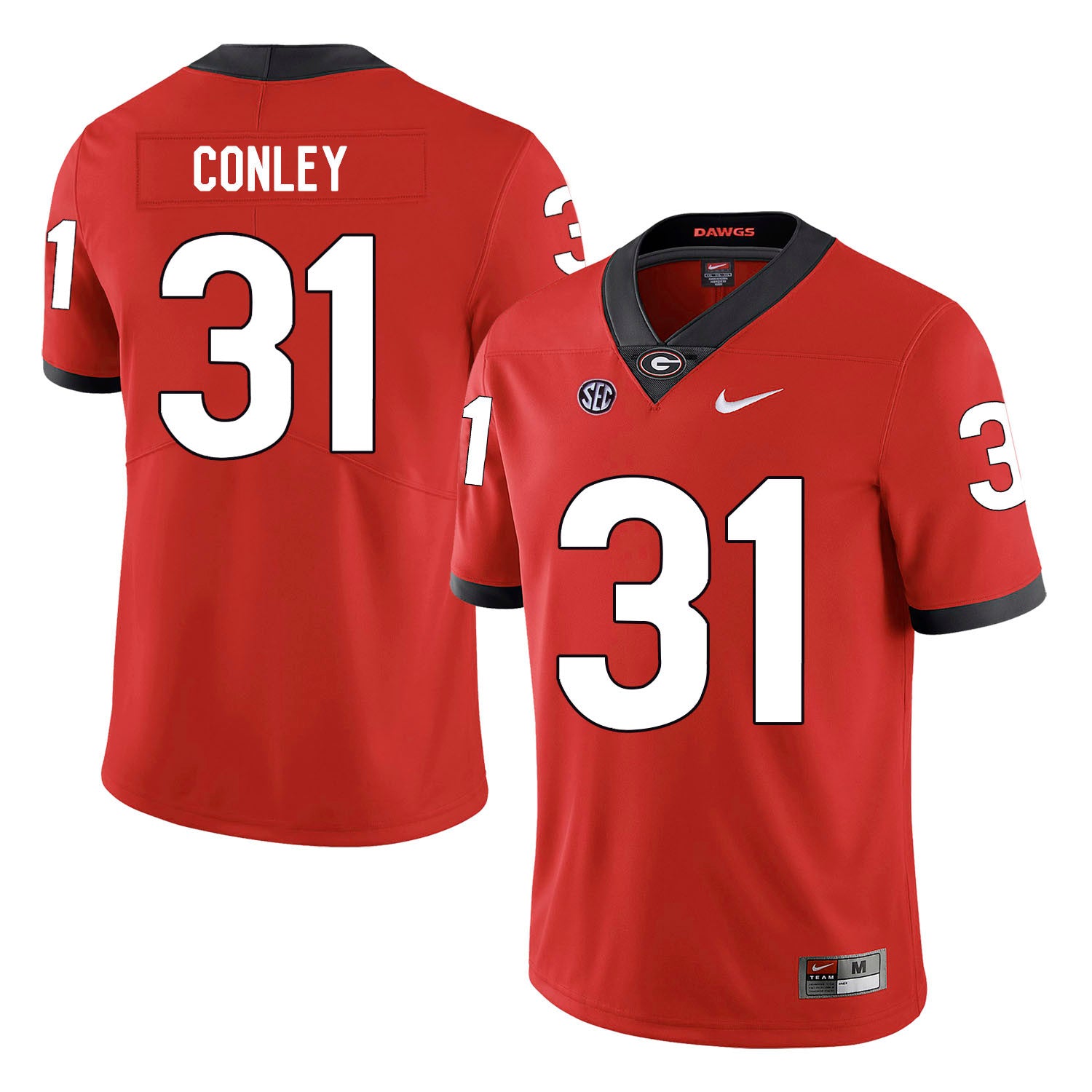 Chris Conley Georgia Bulldogs red jersey