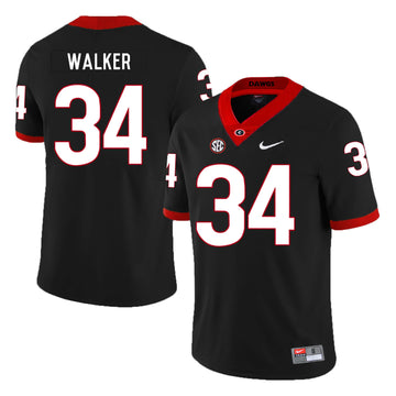 Herchel Walker Georgia Bulldogs black jersey
