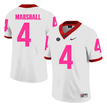 Keith Marshall Georgia Bulldogs white jersey
