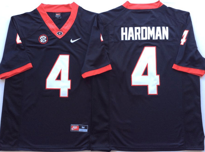Mecole Hardman Georgia Bulldogs black jersey