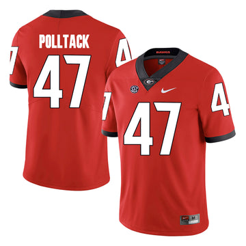 David Pollack Georgia Bulldogs red jersey