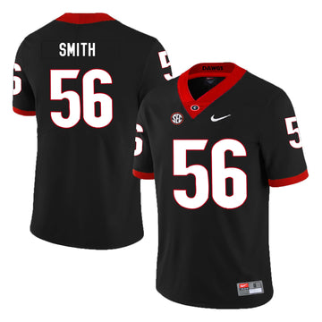 Garrison Smith Georgia Bulldogs black jersey