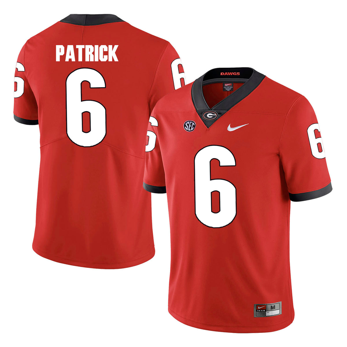 Natrez Patrick Georgia Bulldogs red jersey