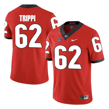 Charlie Trippi Georgia Bulldogs red jersey