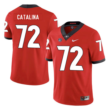 Tyler Catalina Georgia Bulldogs red jersey