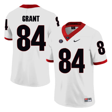 Walter Grant Georgia Bulldogs white jersey