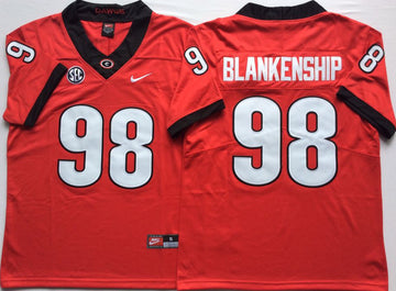 Rodrigo Blankenship Georgia Bulldogs red jersey